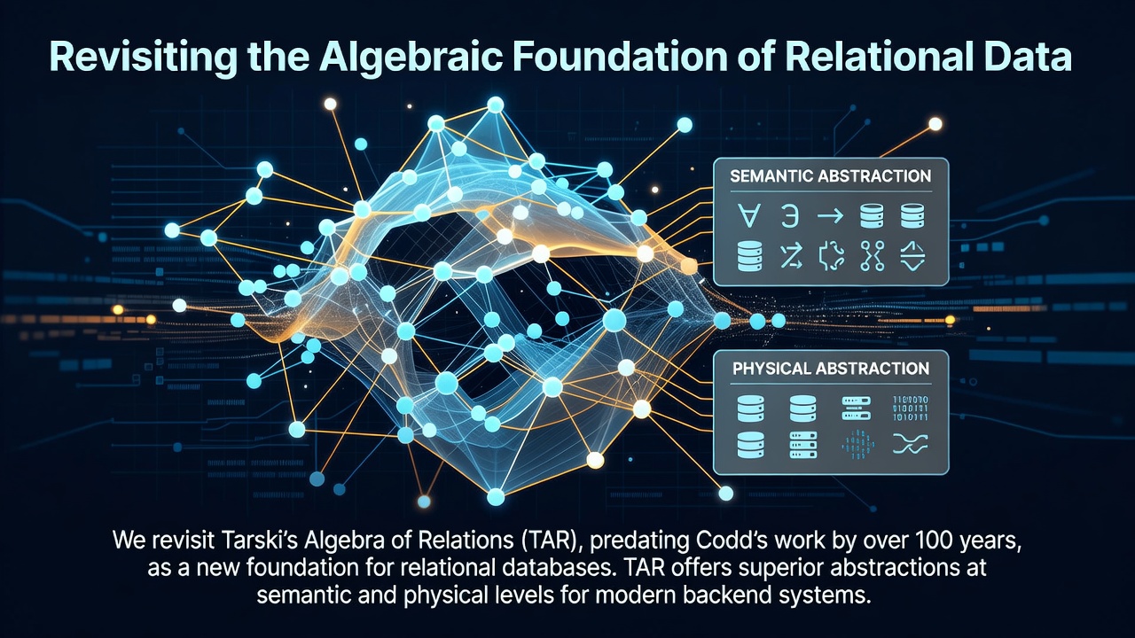Revisiting the Algebraic Foundation of Relational Data