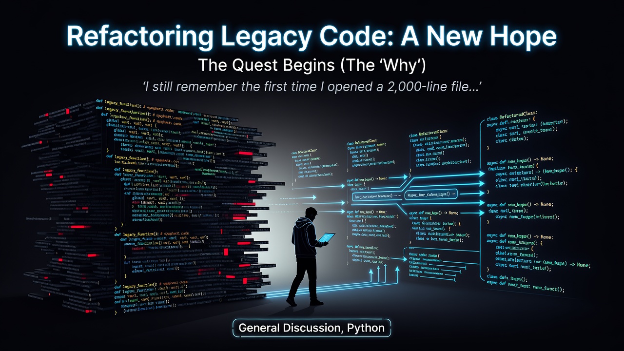 Refactoring Legacy Code: A New Hope