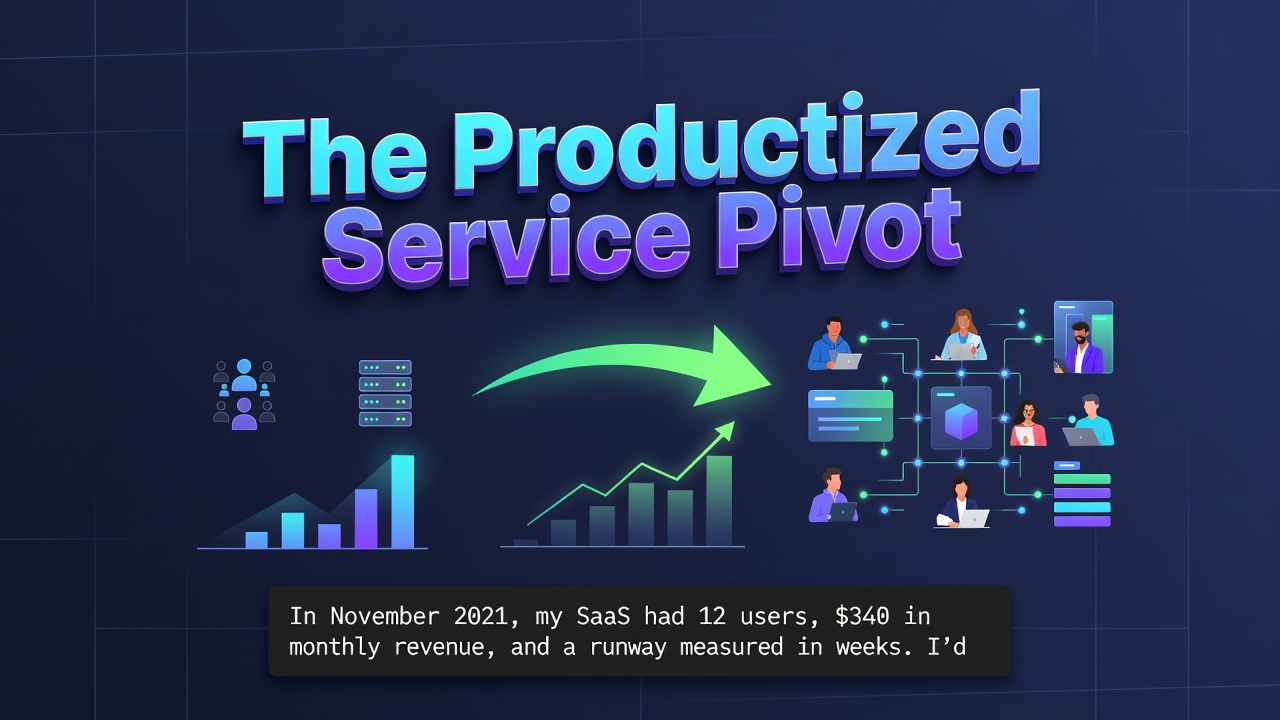 The Productized Service Pivot