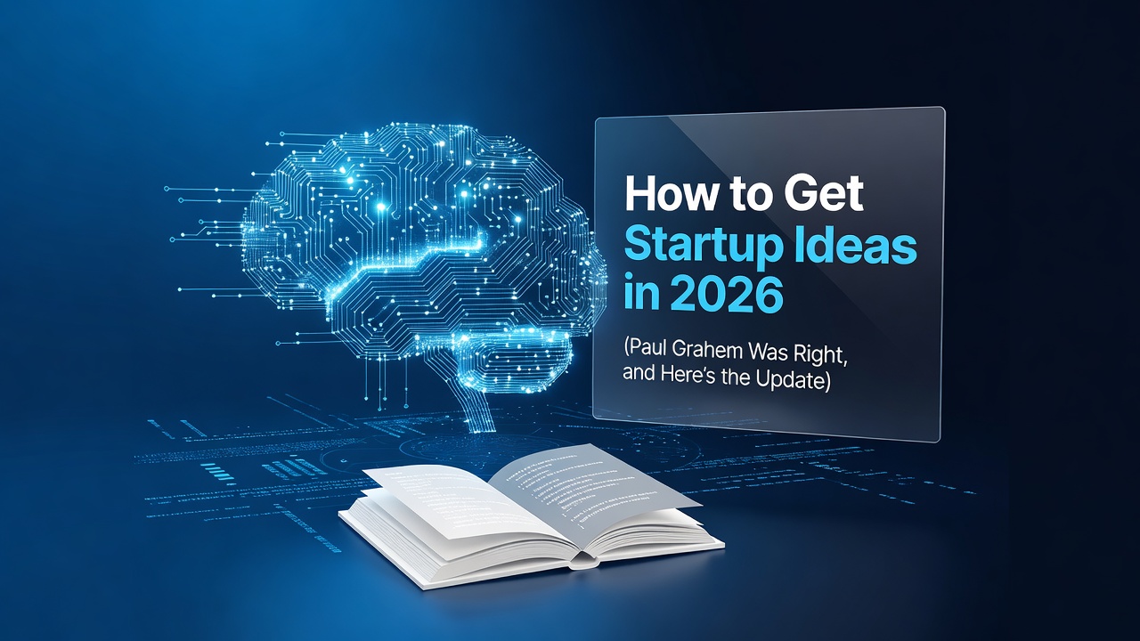 How to Get Startup Ideas in 2026 (Paul Graham Was Right, and Here's the Update)