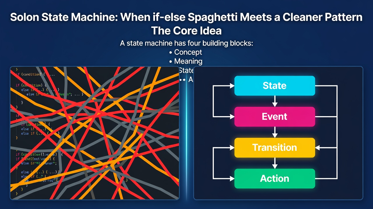Solon State Machine: When if-else Spaghetti Meets a Cleaner Pattern