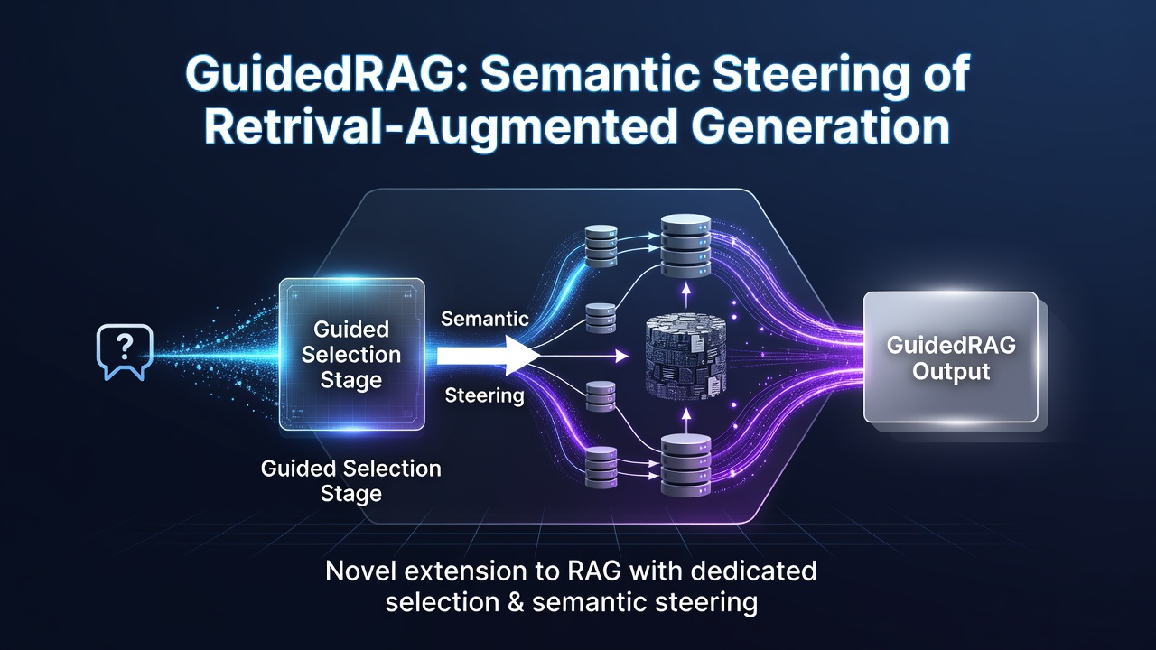 GuidedRAG: Semantic Steering of Retrieval-Augmented Generation