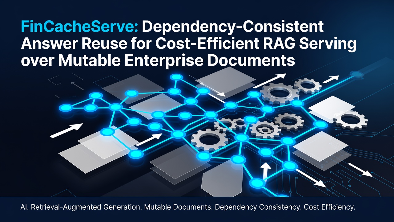 FinCacheServe: Dependency-Consistent Answer Reuse for Cost-Efficient RAG Serving over Mutable Enterprise Documents