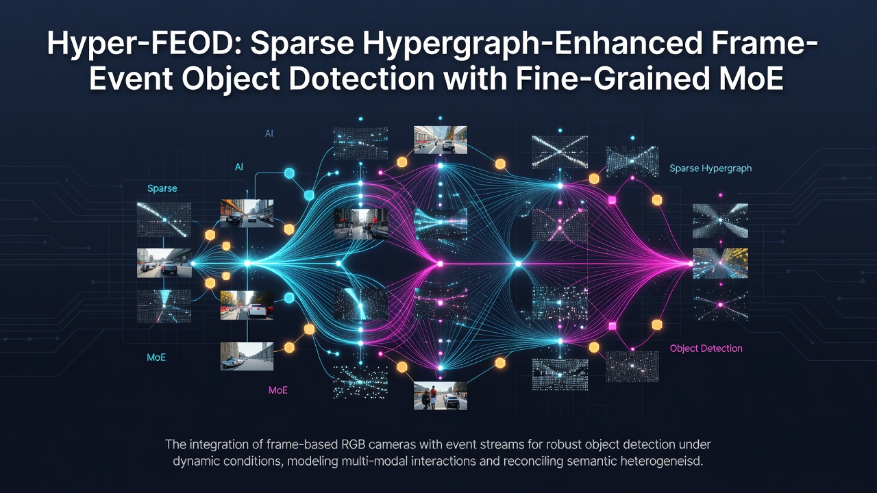 Hyper-FEOD: Sparse Hypergraph-Enhanced Frame-Event Object Detection with Fine-Grained MoE