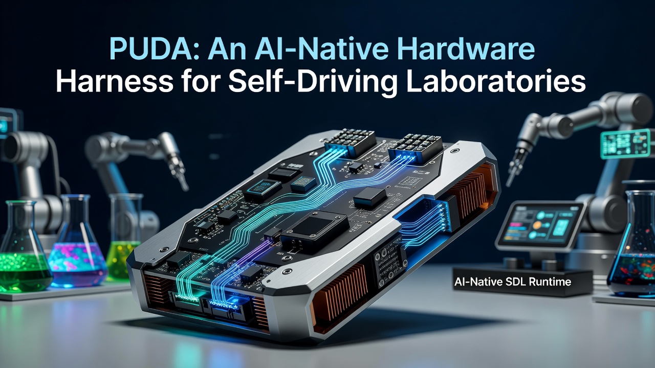 PUDA: An AI-Native Hardware Harness for Self-Driving Laboratories