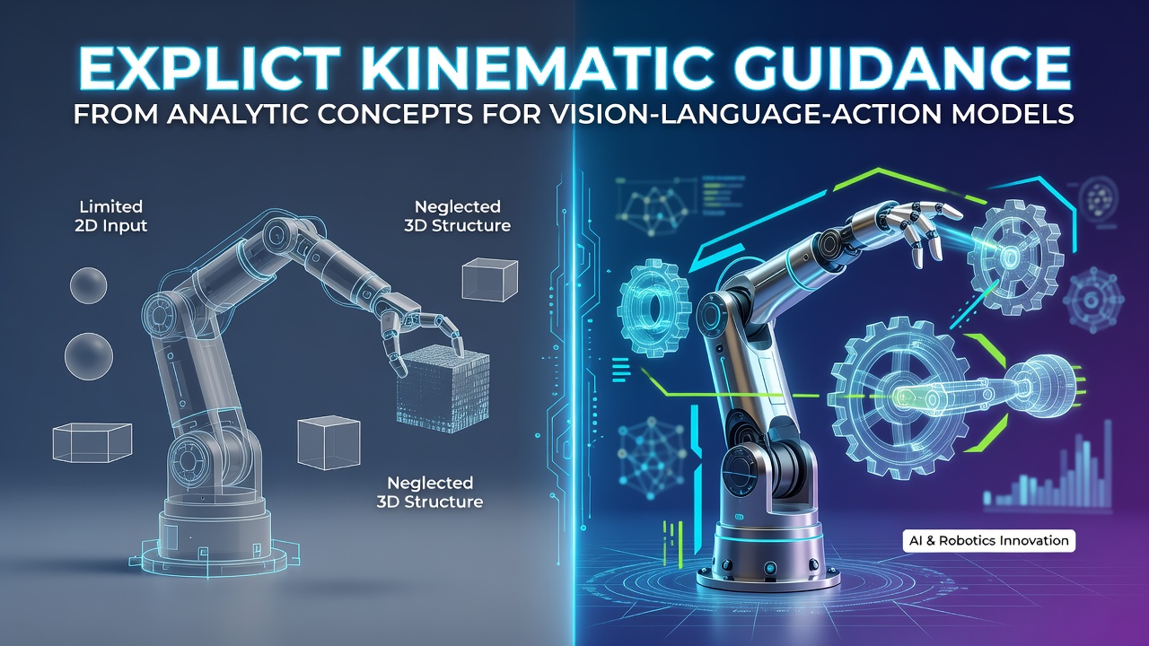 Explicit Kinematic Guidance from Analytic Concepts for Vision-Language-Action Models
