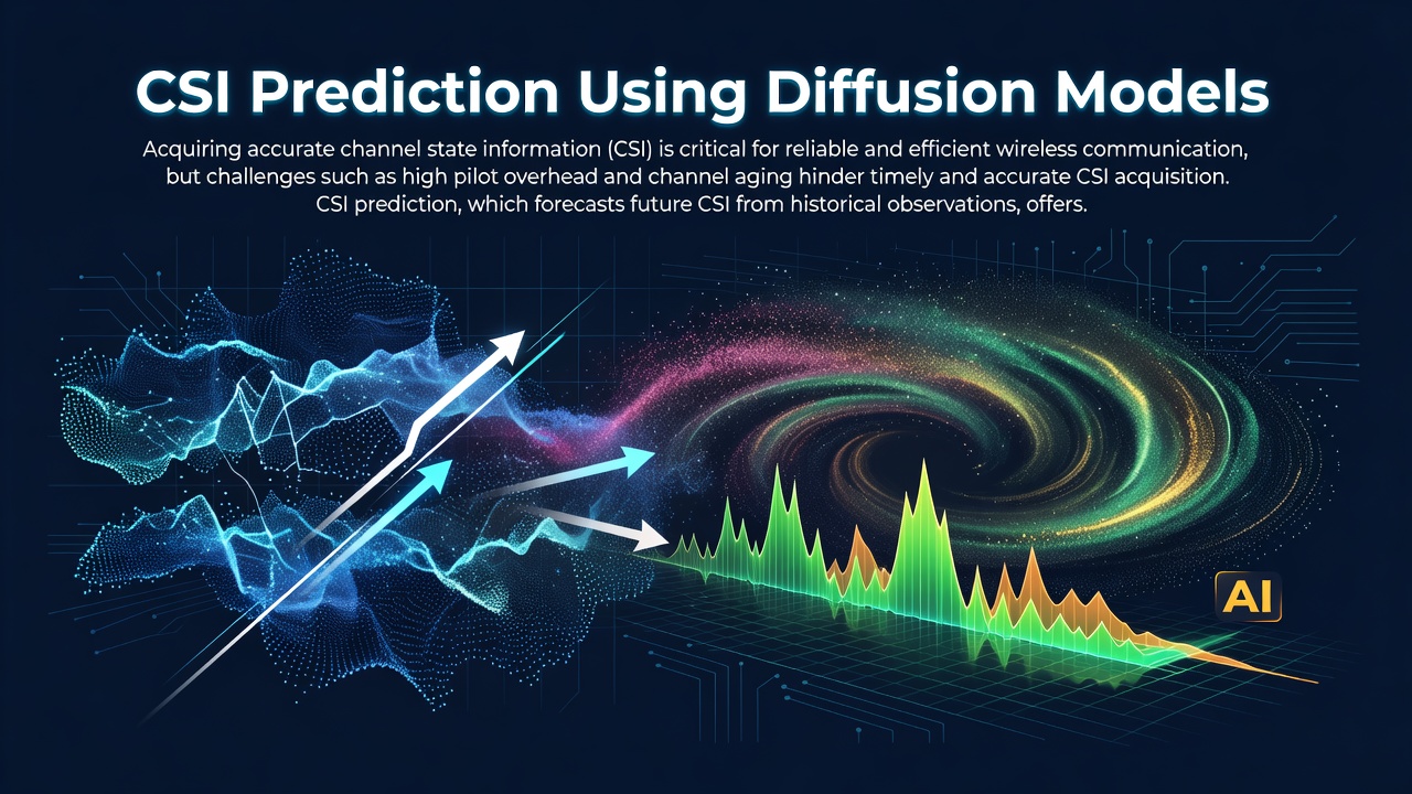 CSI Prediction Using Diffusion Models