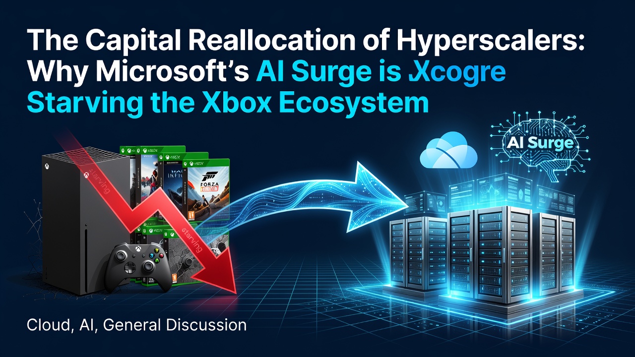 The Capital Reallocation of Hyperscalers: Why Microsoft’s AI Surge is Starving the Xbox Ecosystem