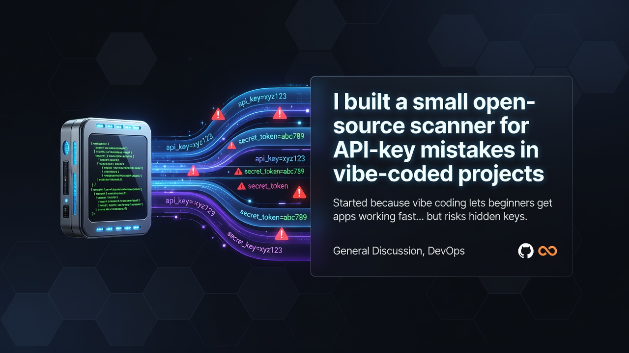 I built a small open-source scanner for API-key mistakes in vibe-coded projects