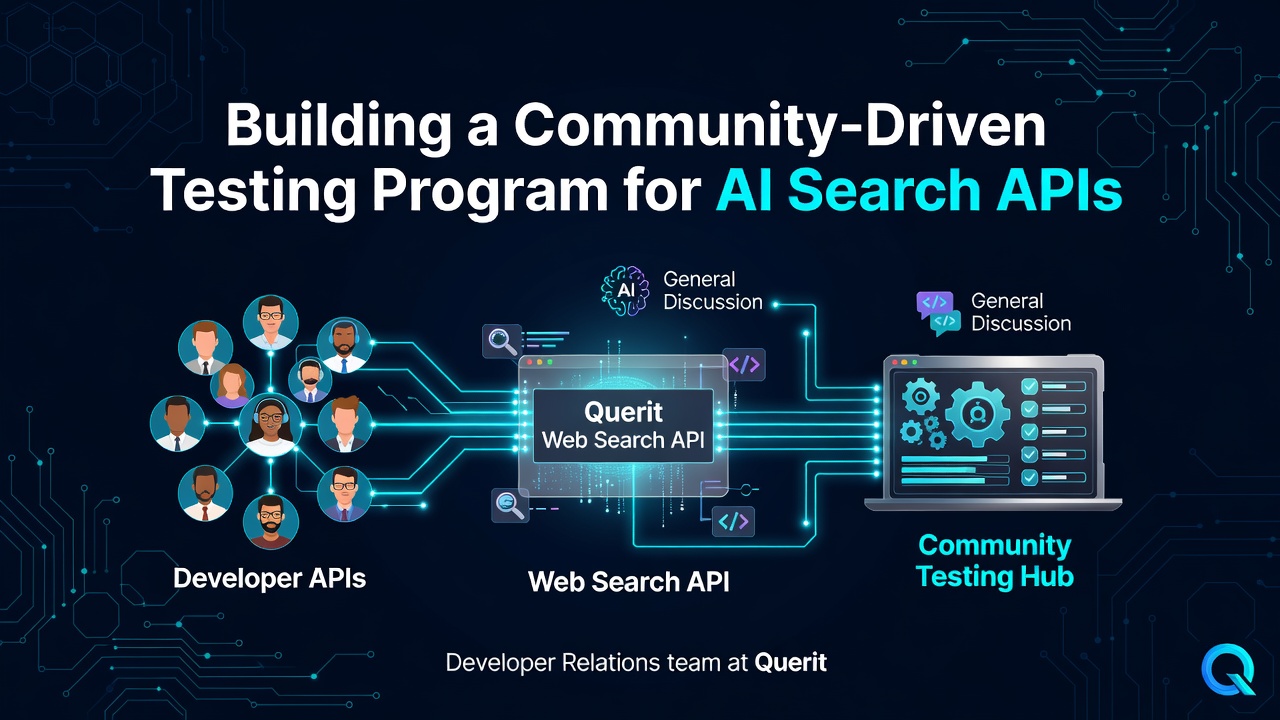 Building a Community-Driven Testing Program for AI Search APIs