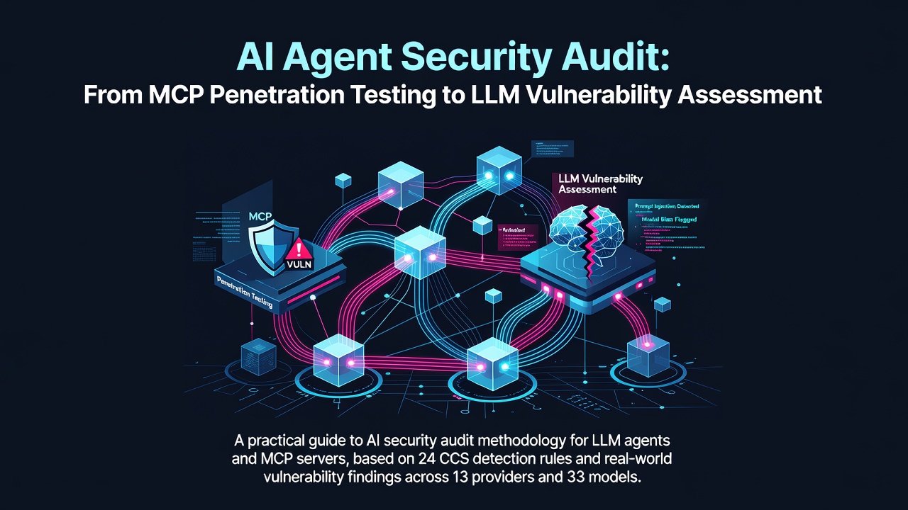 AI Agent Security Audit: From MCP Penetration Testing to LLM Vulnerability Assessment