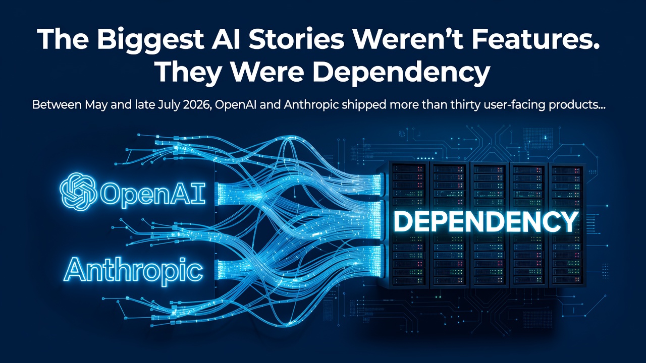 The Biggest AI Stories Weren’t Features. They Were Dependency