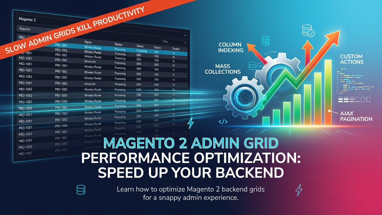 Magento 2 Admin Grid Performance Optimization: Speed Up Your Backend