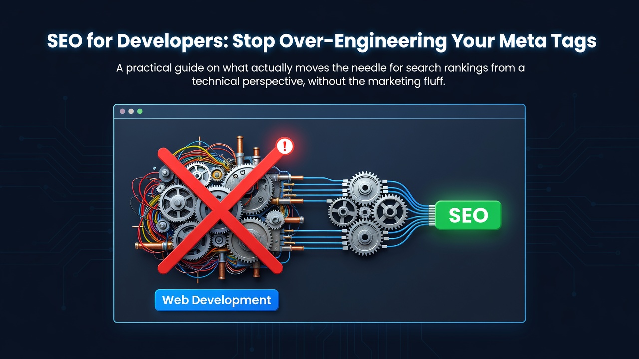 SEO for Developers: Stop Over-Engineering Your Meta Tags