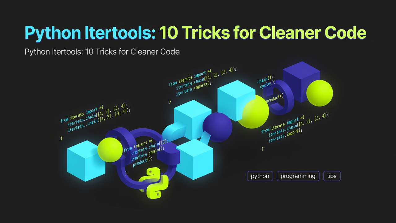 Python Itertools: 10 Tricks for Cleaner Code