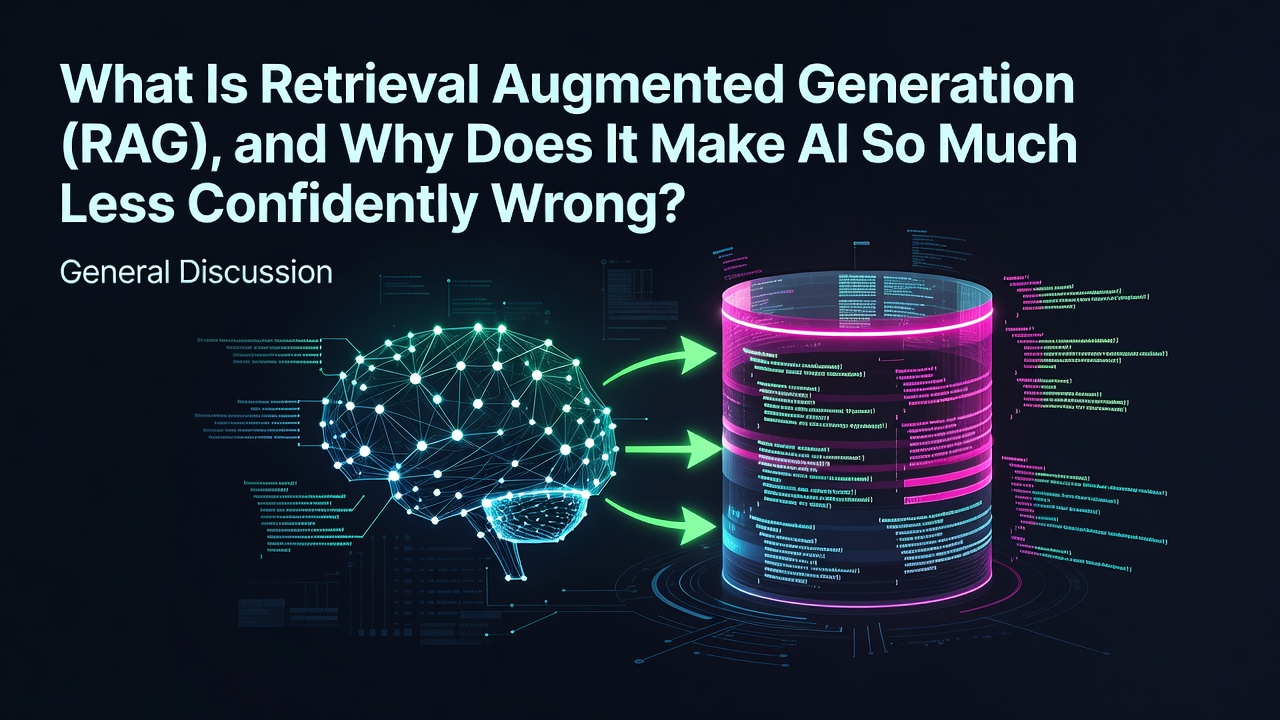 What Is Retrieval Augmented Generation (RAG), and Why Does It Make AI So Much Less Confidently Wrong?