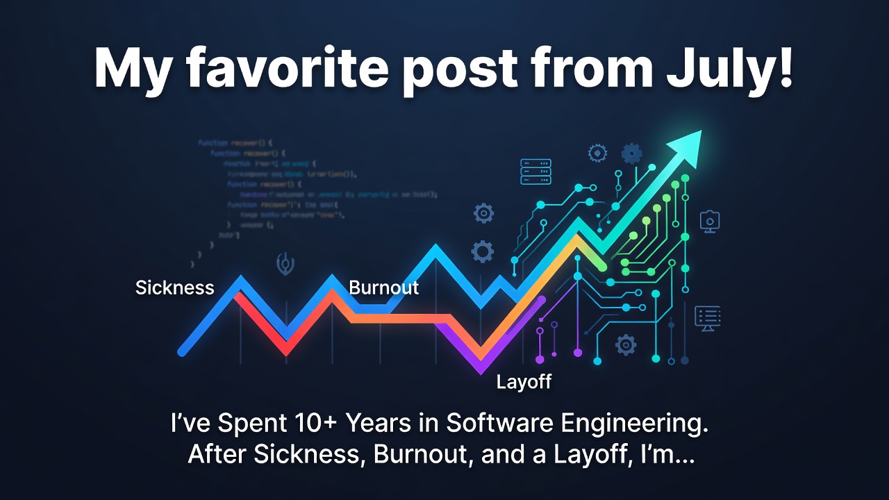 My favorite post from July!