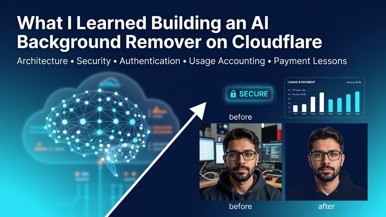 What I Learned Building an AI Background Remover on Cloudflare