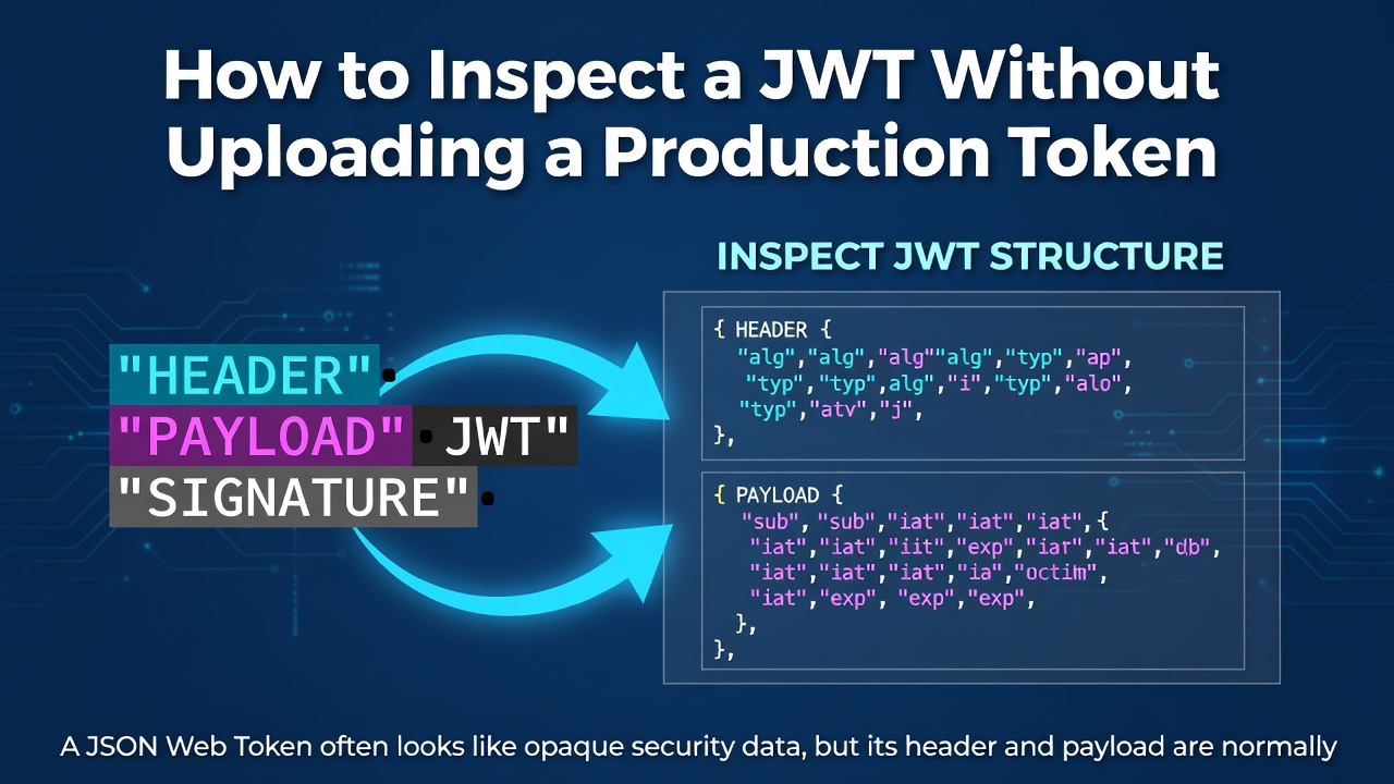 How to Inspect a JWT Without Uploading a Production Token