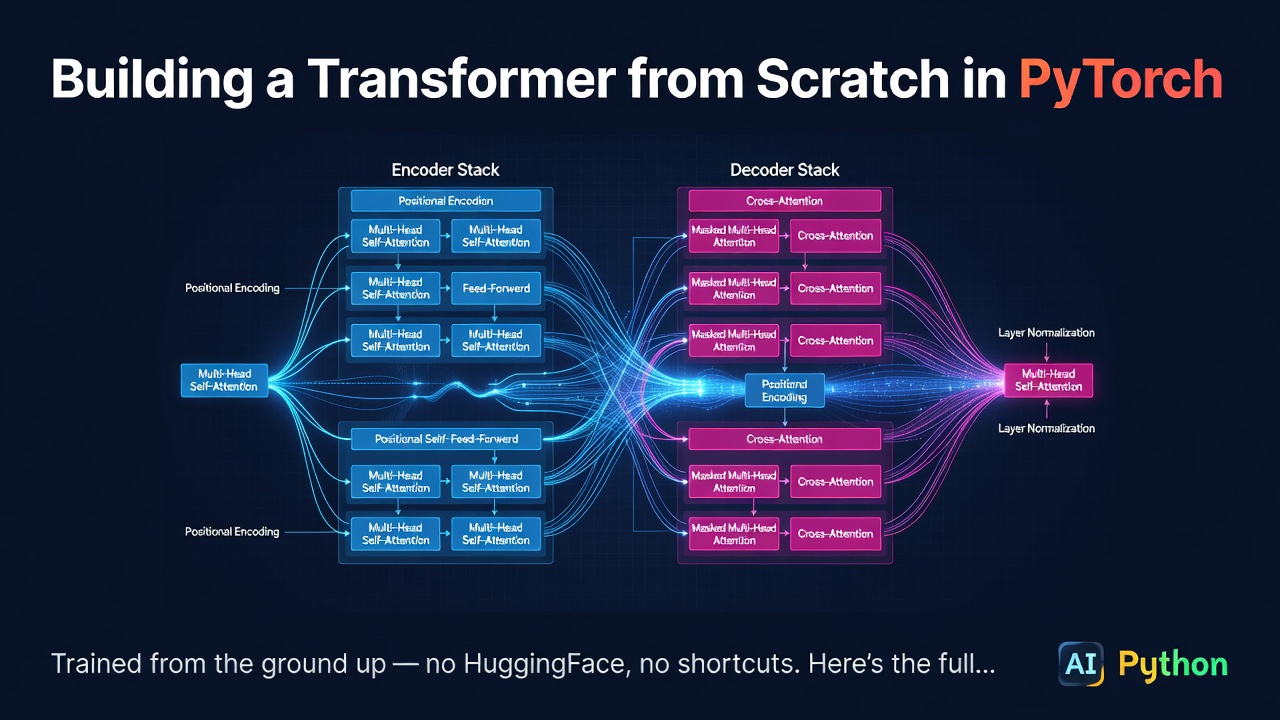 Building a Transformer from Scratch in PyTorch