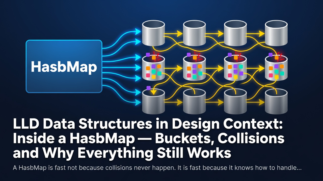 LLD Data Structures in Design Context: Inside a HashMap — Buckets, Collisions and Why Everything Still Works