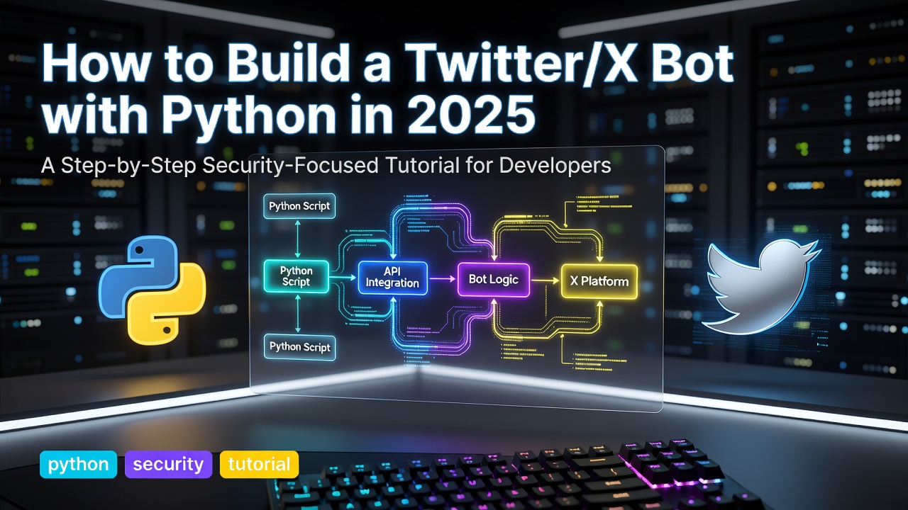 How to Build a Twitter/X Bot with Python in 2025