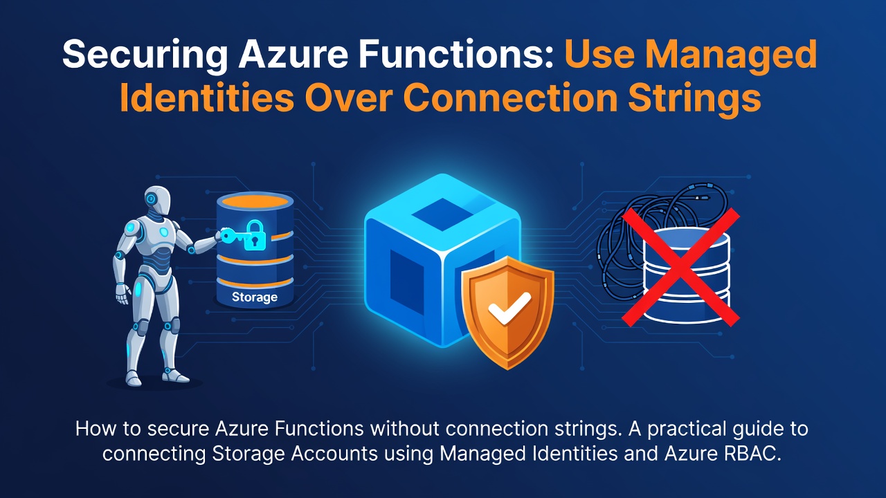 Securing Azure Functions: Use Managed Identities Over Connection Strings