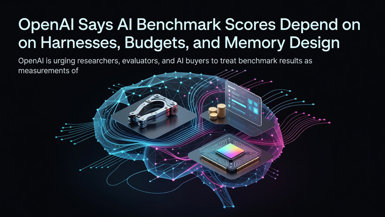 OpenAI Says AI Benchmark Scores Depend on Harnesses, Budgets, and Memory Design