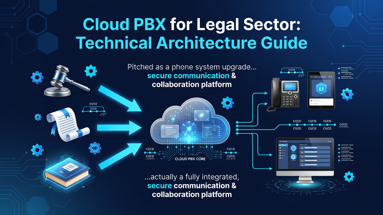 Cloud PBX for Legal Sector: Technical Architecture Guide