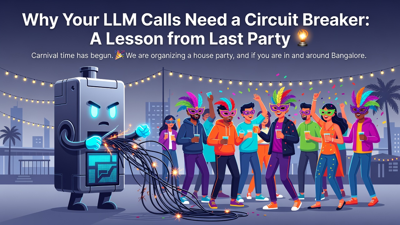 Why Your LLM Calls Need a Circuit Breaker: A Lesson from Last Party 🔌