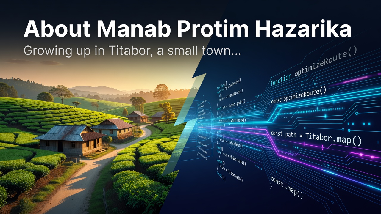 About Manab Protim Hazarika