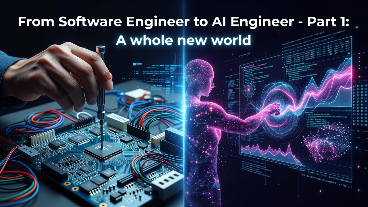 From Software Engineer to AI Engineer - Part 1: A whole new world