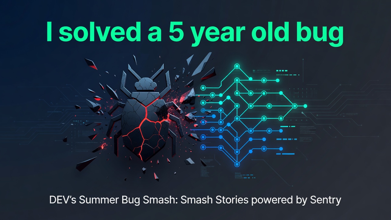 I solved a 5 year old bug
