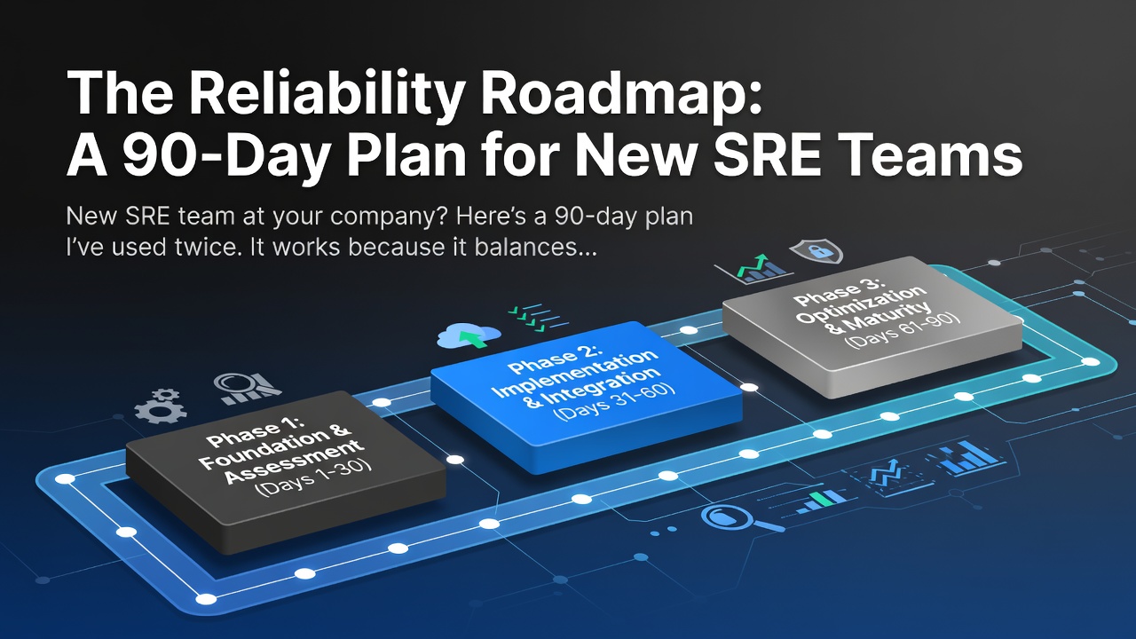 The Reliability Roadmap: A 90-Day Plan for New SRE Teams