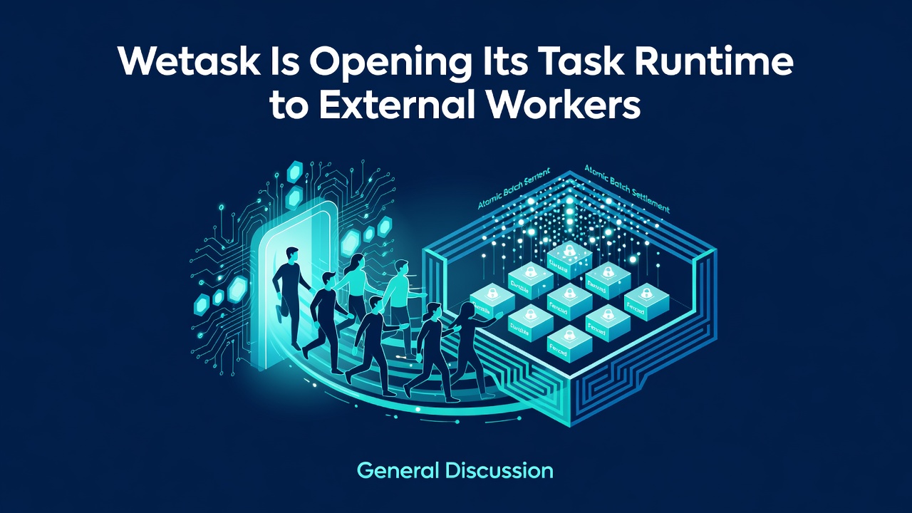 Wetask Is Opening Its Task Runtime to External Workers