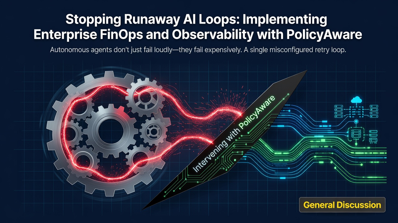Stopping Runaway AI Loops: Implementing Enterprise FinOps and Observability with PolicyAware