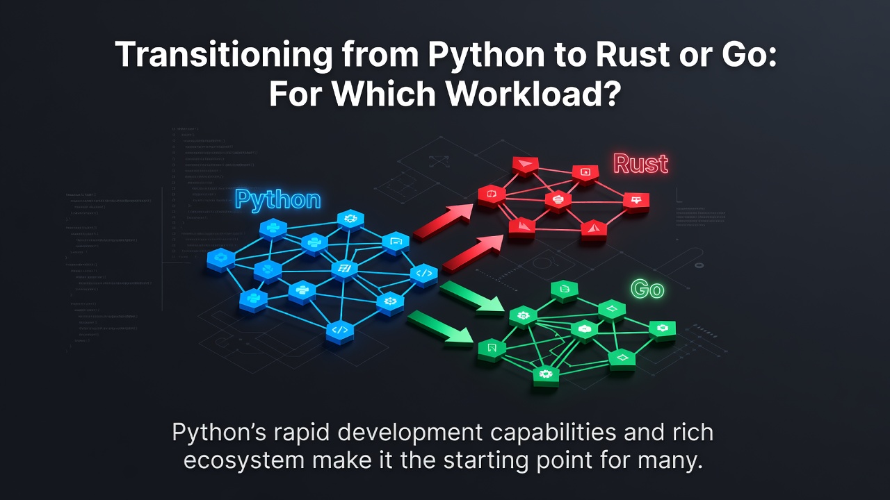 Transitioning from Python to Rust or Go: For Which Workload?