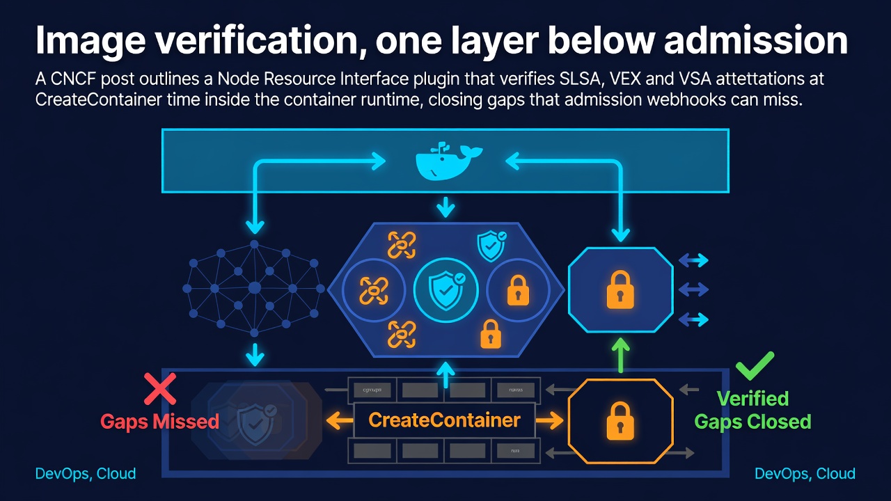 Image verification, one layer below admission