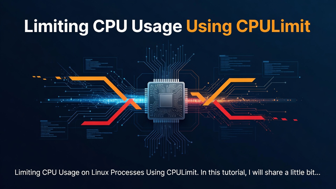 Limiting CPU Usage Using CPULimit