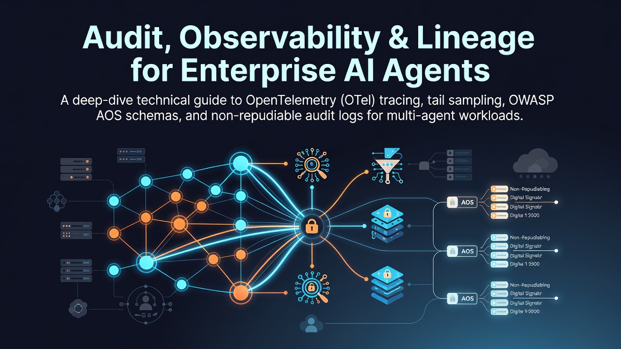 Audit, Observability & Lineage for Enterprise AI Agents