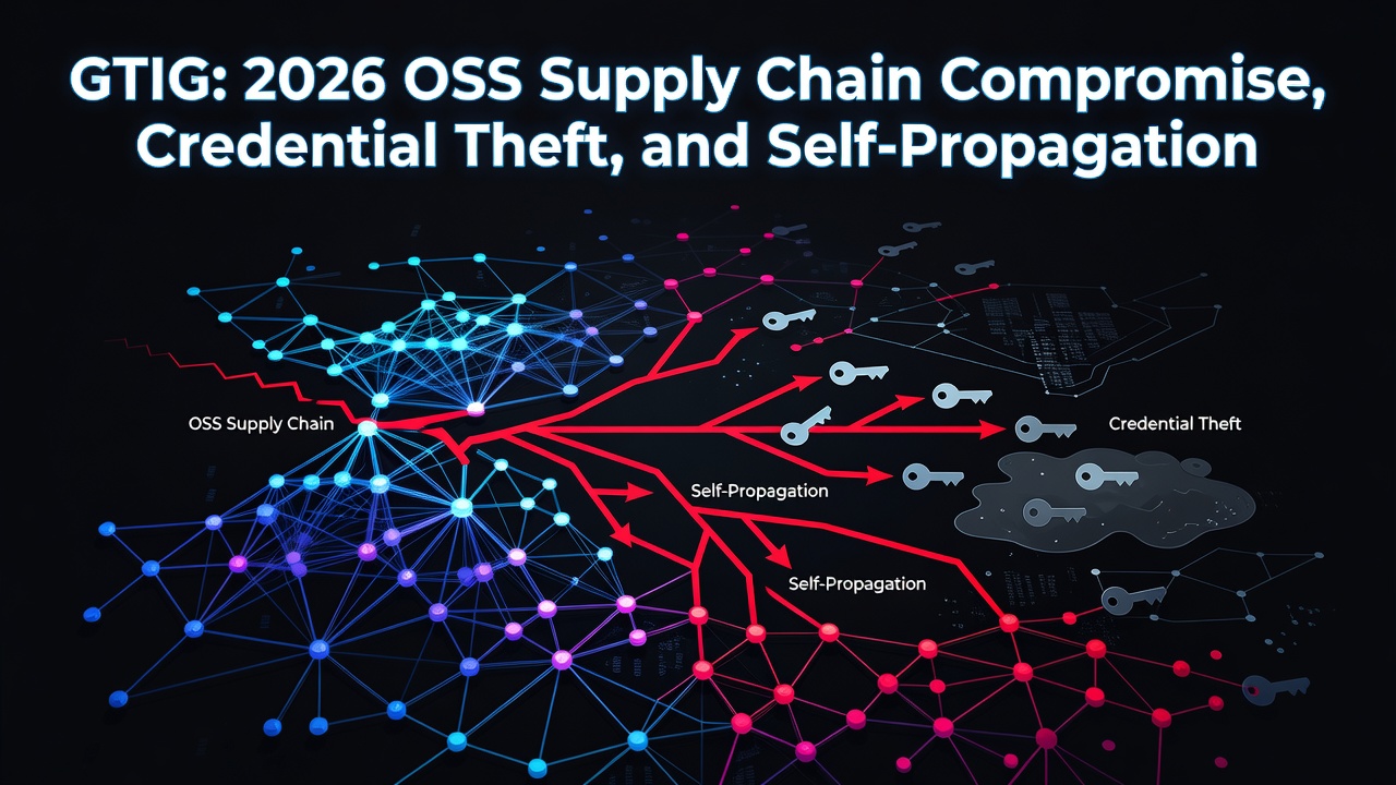 GTIG: 2026 OSS Supply Chain Compromise, Credential Theft, and Self-Propagation
