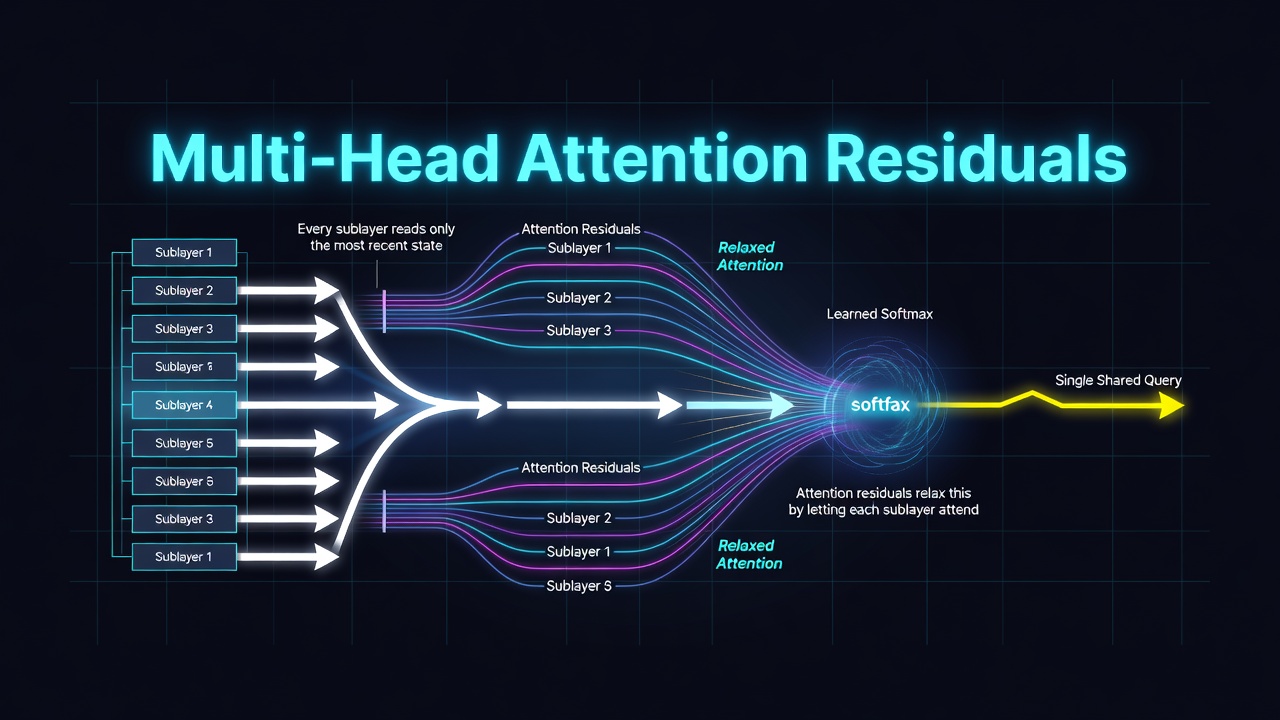 Multi-Head Attention Residuals