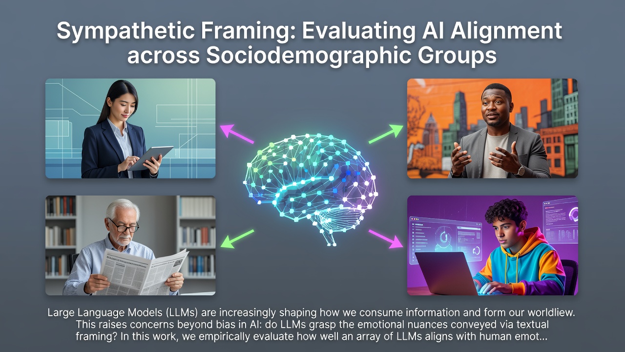 Sympathetic Framing: Evaluating AI Alignment across Sociodemographic Groups
