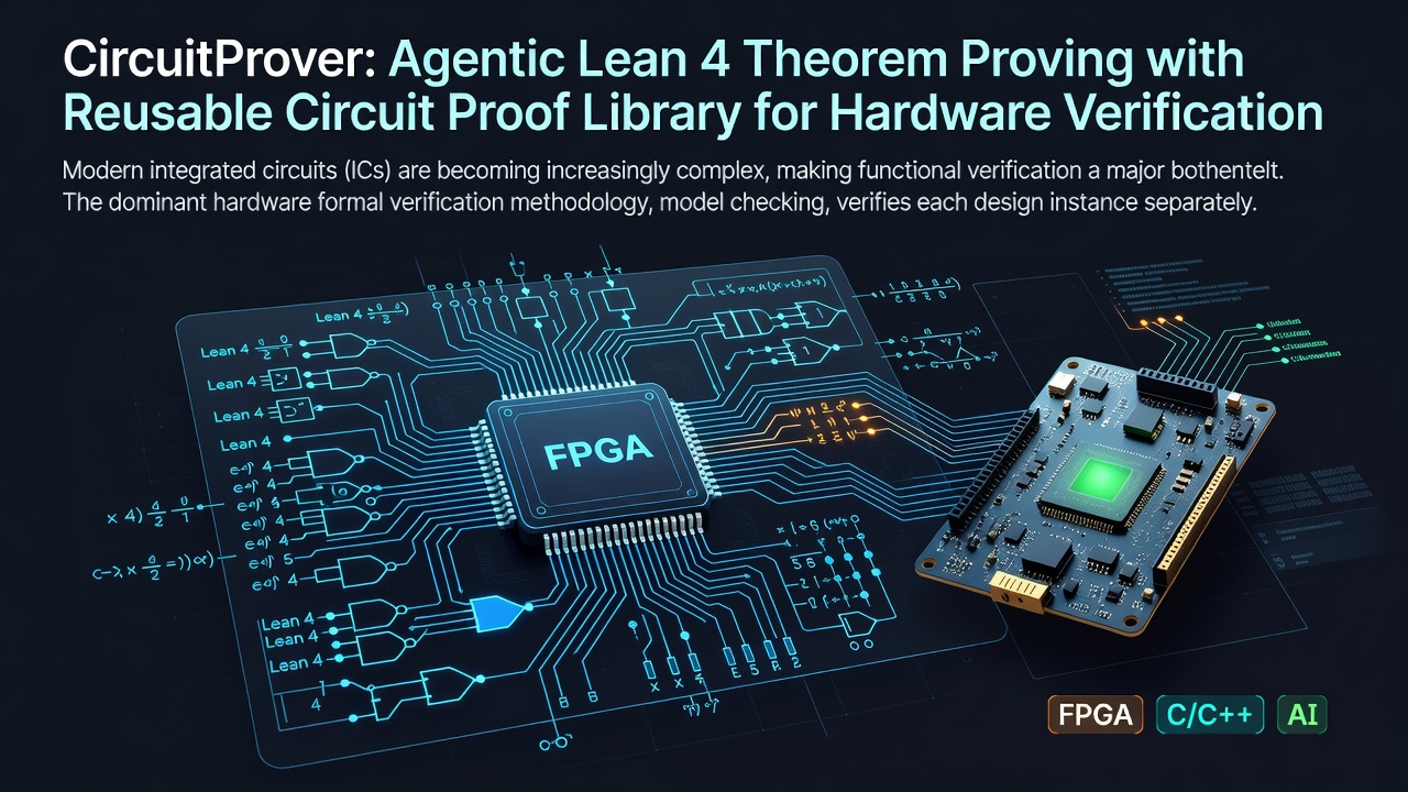 CircuitProver: Agentic Lean 4 Theorem Proving with Reusable Circuit Proof Library for Hardware Verification