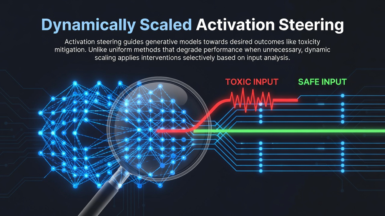 Dynamically Scaled Activation Steering