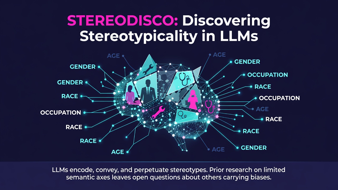 STEREODISCO: Discovering Stereotypicality in LLMs