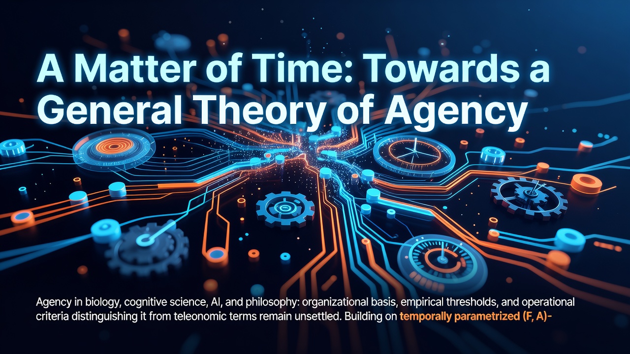 A Matter of Time: Towards a General Theory of Agency