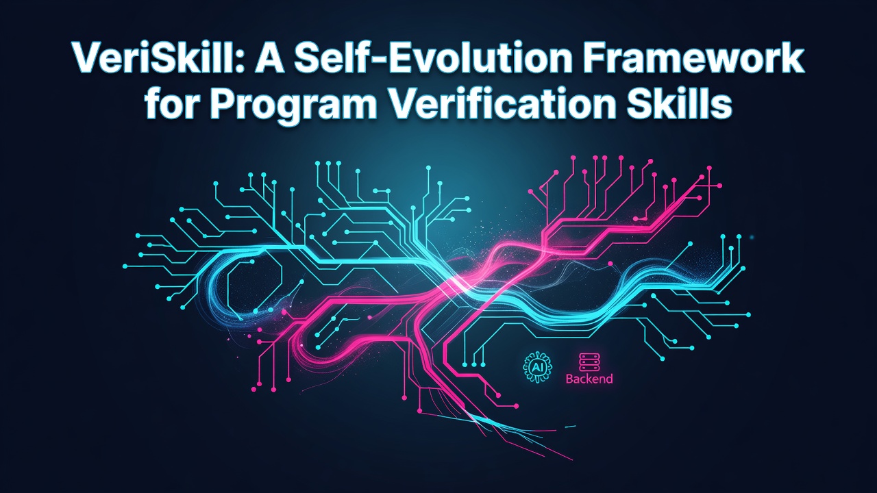 VeriSkill: A Self-Evolution Framework for Program Verification Skills