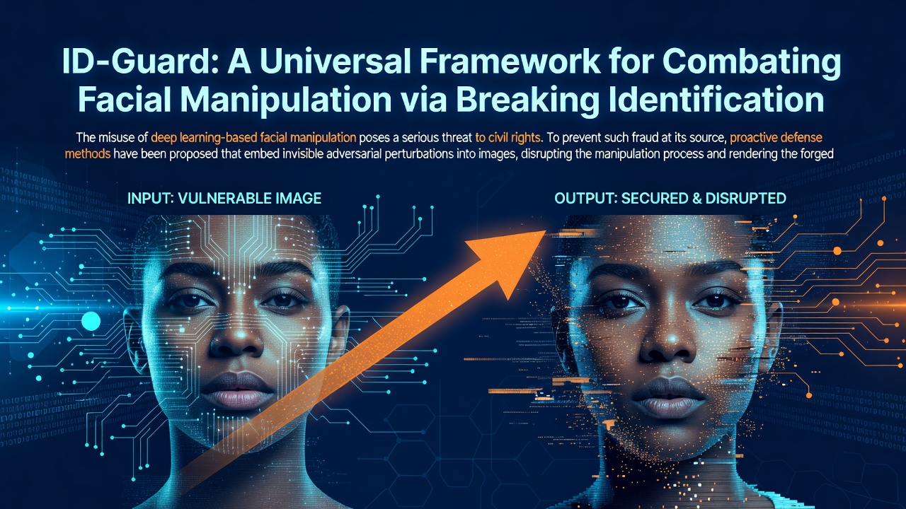 ID-Guard: A Universal Framework for Combating Facial Manipulation via Breaking Identification