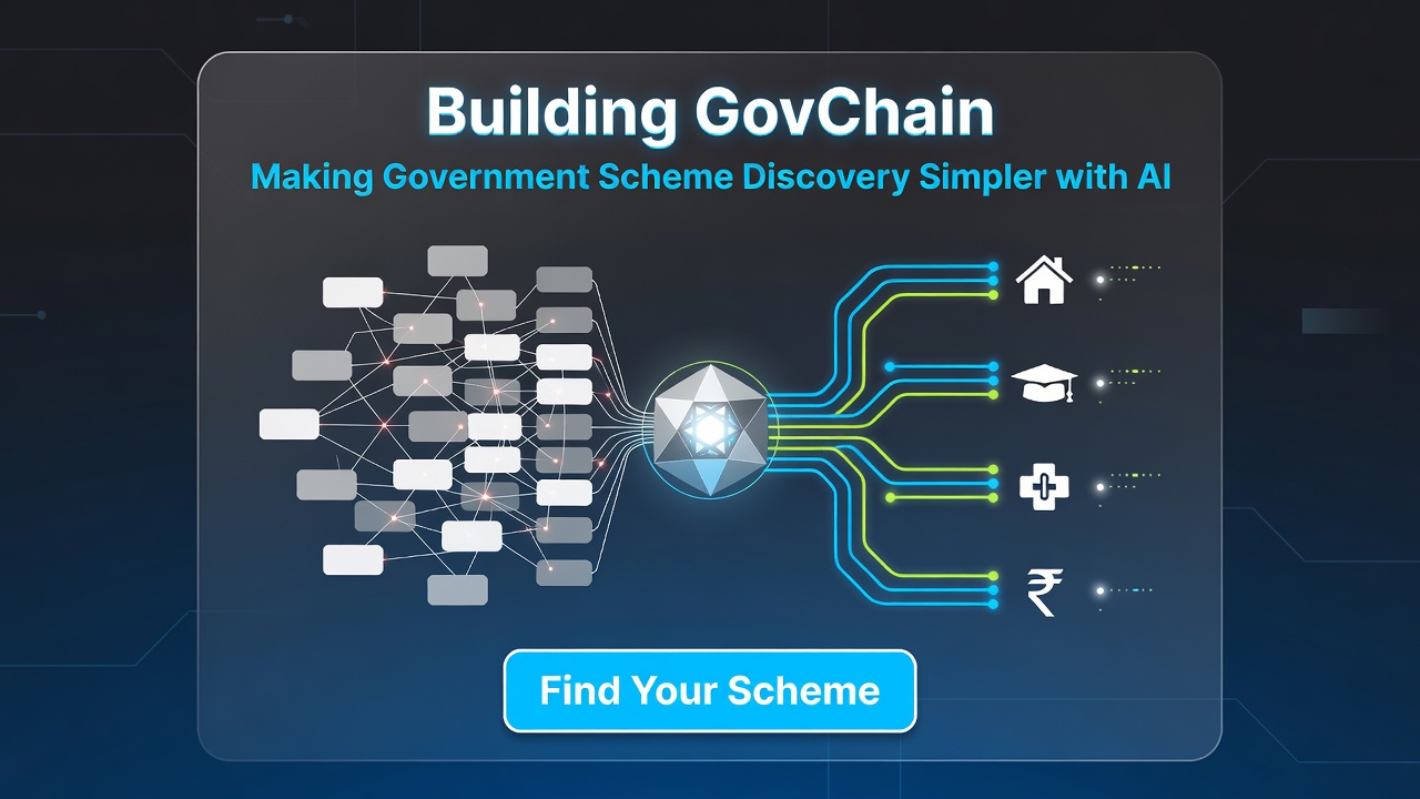 Building GovChain: Making Government Scheme Discovery Simpler with AI